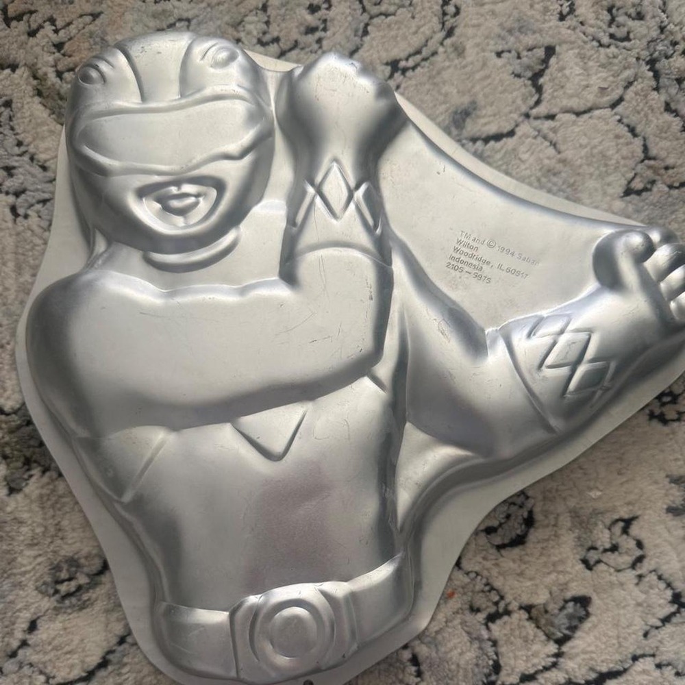 1994 Wilton Power Ranger Cake Pan Vintage